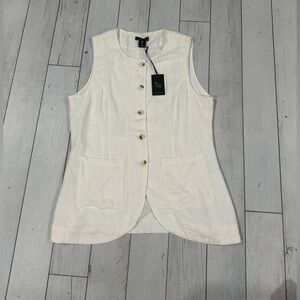Sincerely Jules Women’s Cream Vest